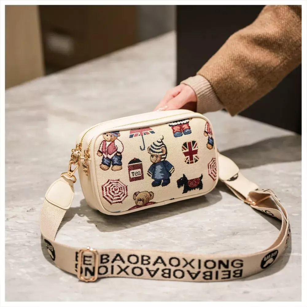 کیف رودوشی تدی BEIBAOBAO وارداتی 8545